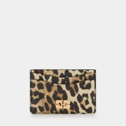 Outlet Bou Leopard Cardholder Women Wallets