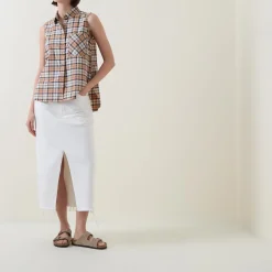 Bredon Checked Shirt Women Tops