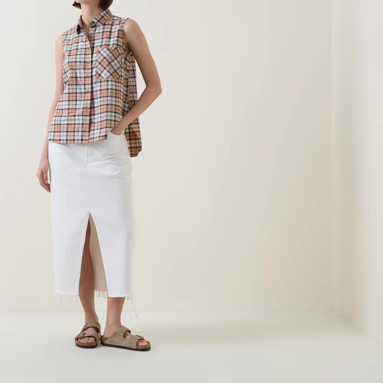 Bredon Checked Shirt Women Tops
