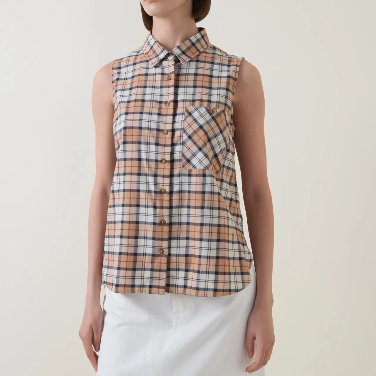 Bredon Checked Shirt Women Tops