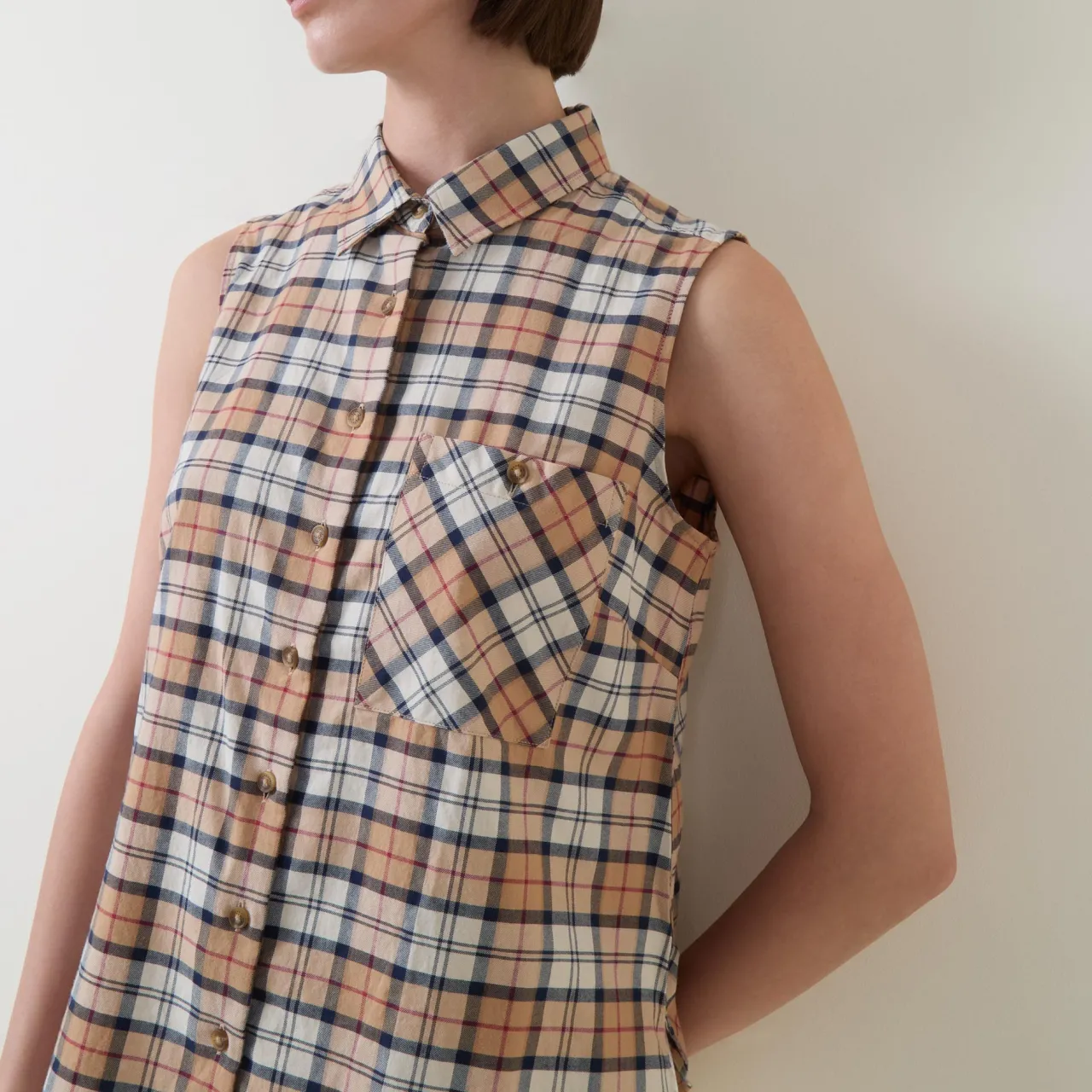 Bredon Checked Shirt Women Tops