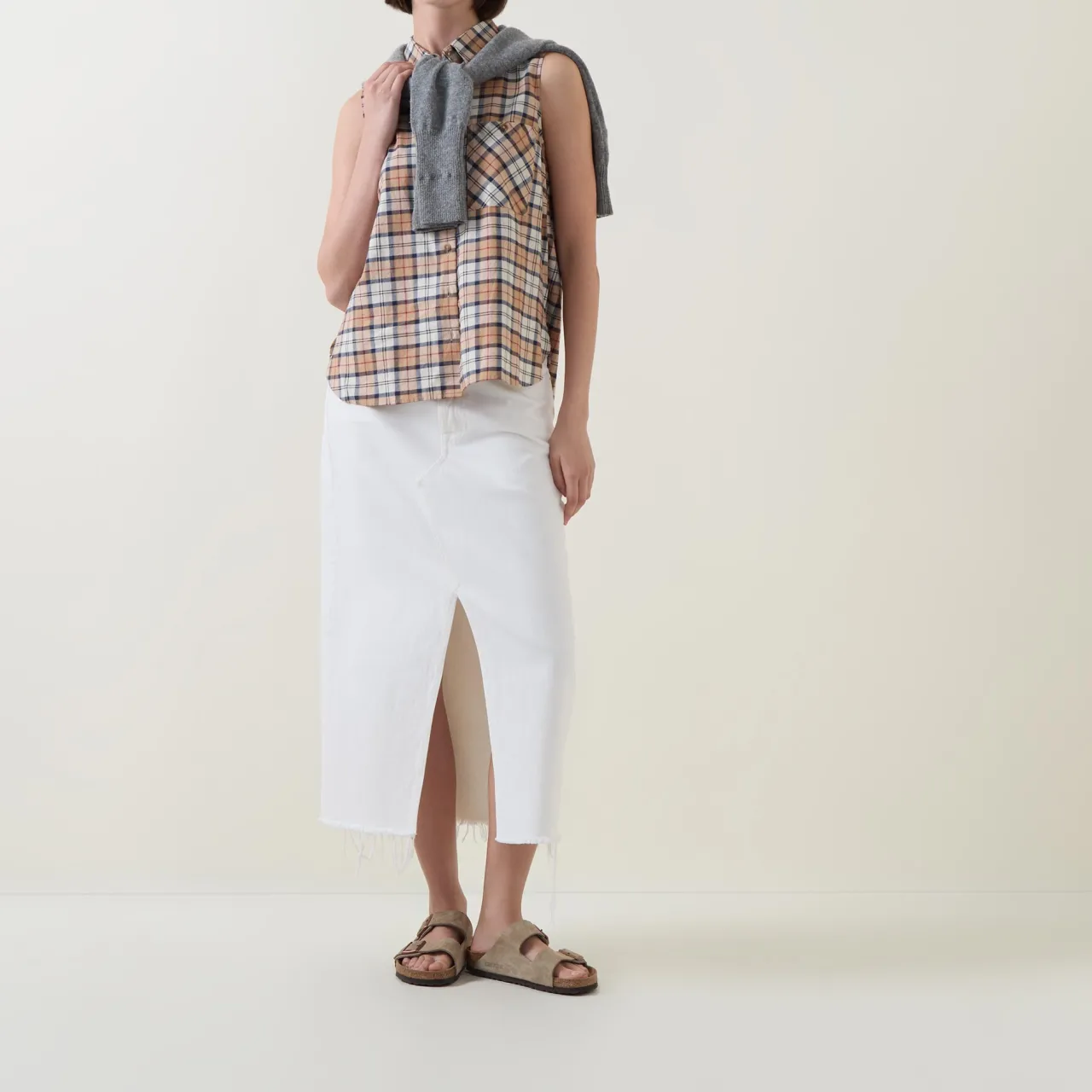 Bredon Checked Shirt Women Tops
