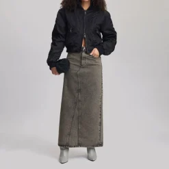 Hot Brenda High-Rise Denim Skirt Women Skirts