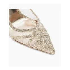 New Bridged Signature Mesh Courts Women Heels