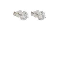 Outlet Brilliant Statement Trio-Prong Studs Women Earrings