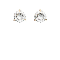 Online Brilliant Trio Prong Stud Earrings Women Earrings
