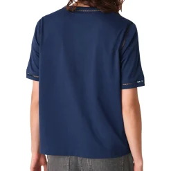 Discount Broderie Ladder T-Shirt Women Tops