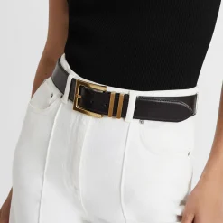 Discount Brompton Leather Belt Women Belts