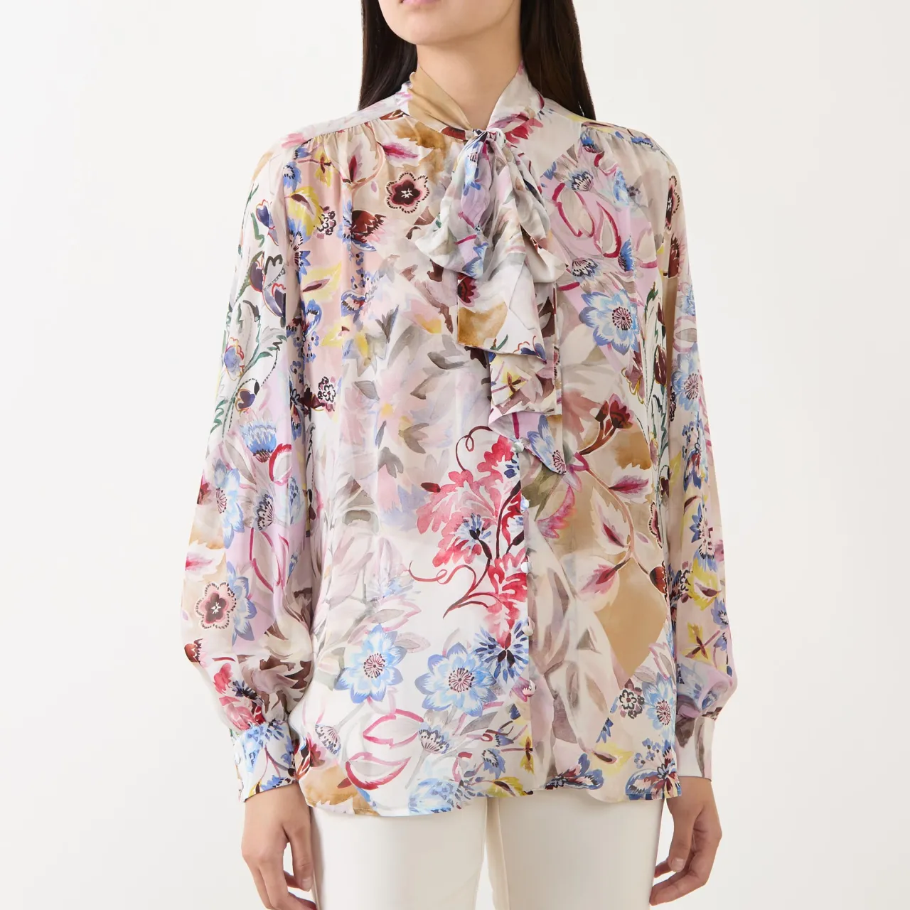 Bruco Floral Blouse Women Tops