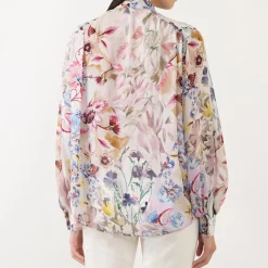 Bruco Floral Blouse Women Tops