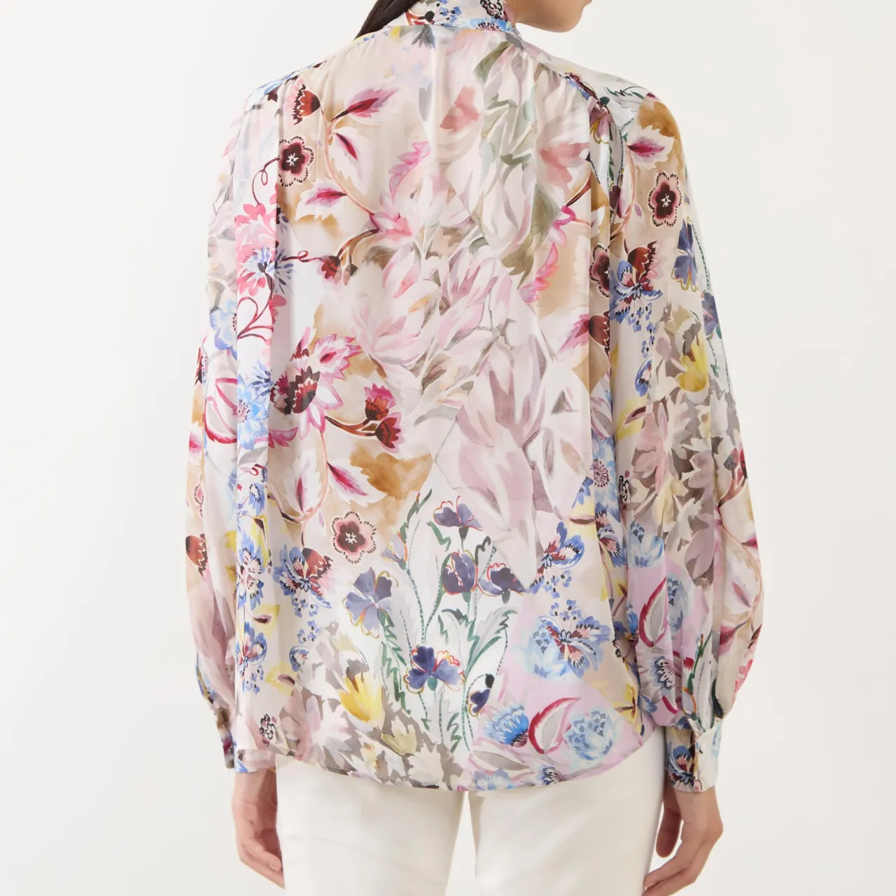 Bruco Floral Blouse Women Tops