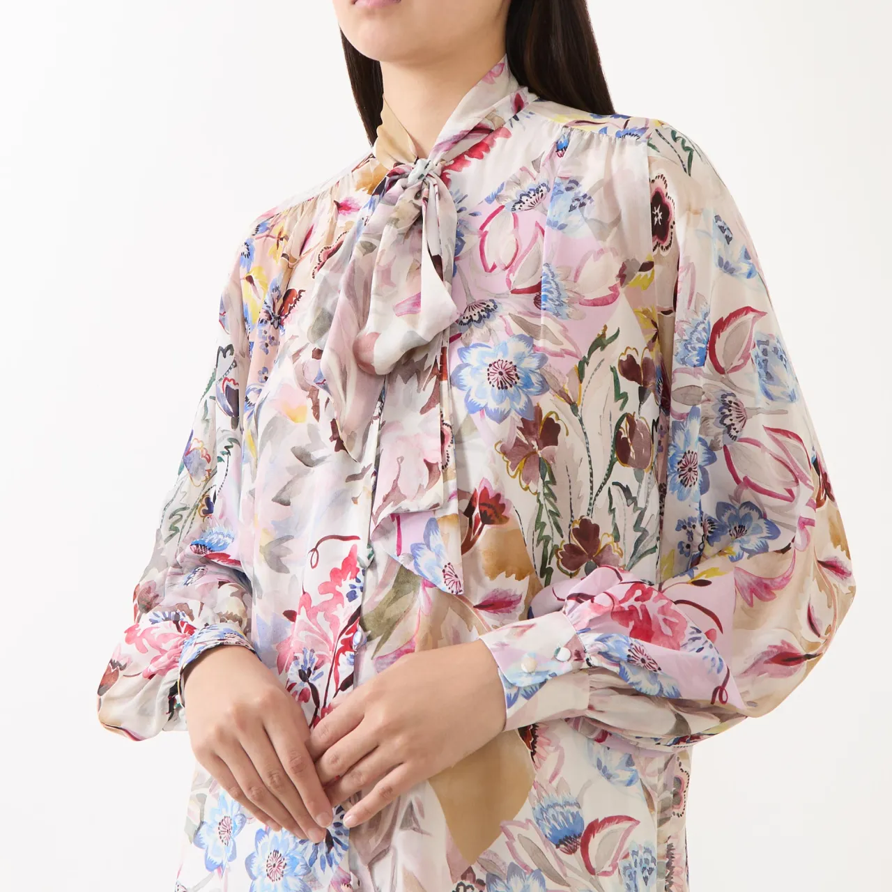 Bruco Floral Blouse Women Tops