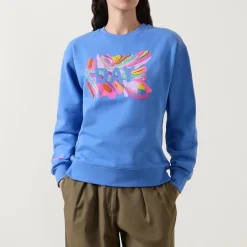 Burst Logo Sweatshirt Women Sweatshirts & Hoodies