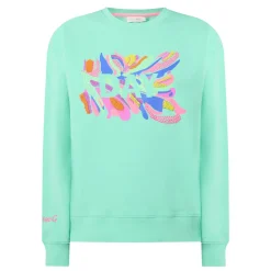 Hot Burst Logo Sweatshirt Women Sweatshirts & Hoodies