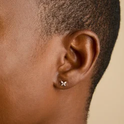 New Butterfly Stud Earrings Women Earrings