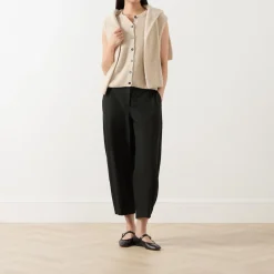Online Button-Down Knitted Vest Women Sweaters & Cardigans