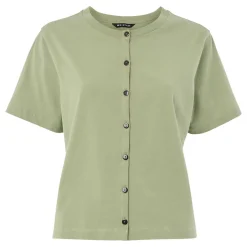 Hot Button-Down T-Shirt Women Tops