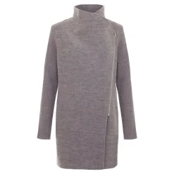 Byanca Zip Knitted Coat Women Coats & Jackets