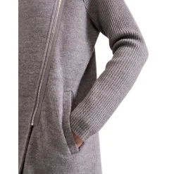 Byanca Zip Knitted Coat Women Coats & Jackets