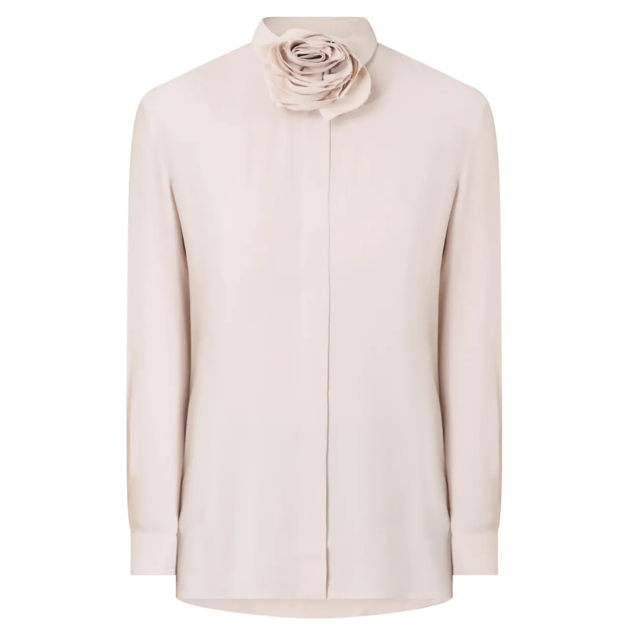 Clearance Cabiria Floral Collar Shirt Women Tops