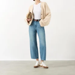 Hot Cameron High-Rise Wide Leg Jeans Women Denim
