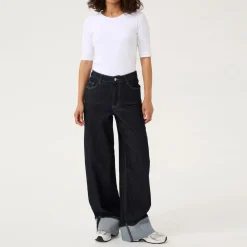 Best Cansu High-Rise Wide Leg Jeans Women Denim