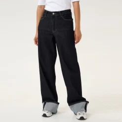 Best Cansu High-Rise Wide Leg Jeans Women Denim