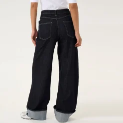 Best Cansu High-Rise Wide Leg Jeans Women Denim