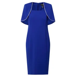 Cape-Sleeve Pencil Dress Women Dresses|Mother Of The Bride