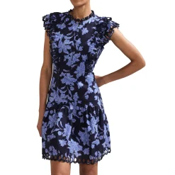 Best Caraline Floral Mini Dress Women Dresses