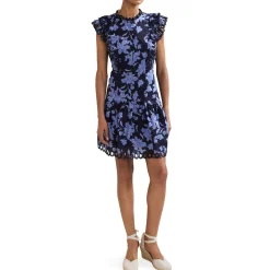 Best Caraline Floral Mini Dress Women Dresses