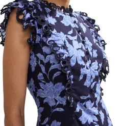 Best Caraline Floral Mini Dress Women Dresses