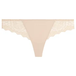 Online Caresse Lace Trim Tanga Women Lingerie