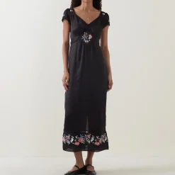 Clearance Carey Orchard Embroidered Dress Women Dresses