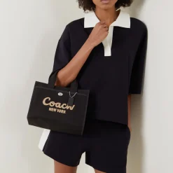 New Cargo 26 Canvas Logo Tote Bag Women Crossbody Bags|Shoulder Bags