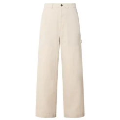 Sale Caronte Straight Leg Drill Trousers Women Trousers & Shorts