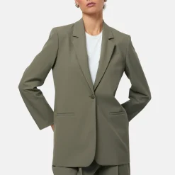 Cassie Single-Breasted Blazer Women Coats & Jackets