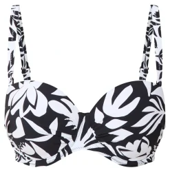 Discount Catalina Monochrome Floral Bikini Top Women Swimwear & Beachwear