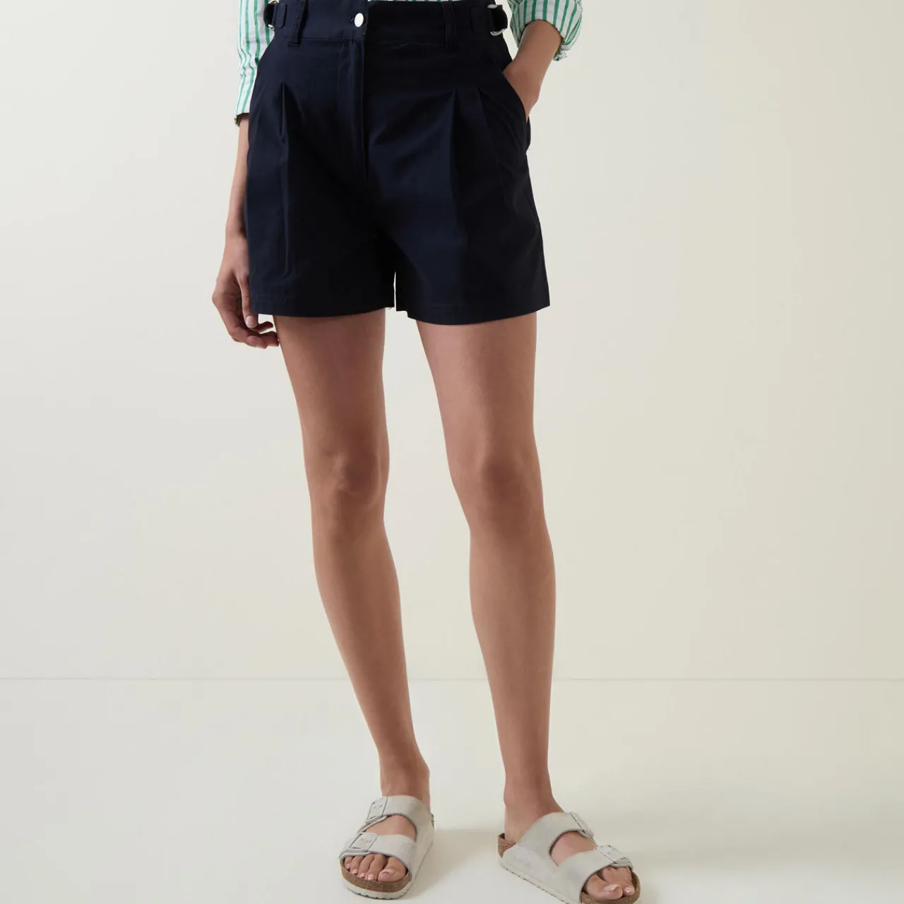 Sale Cecile High-Rise Shorts Women Trousers & Shorts