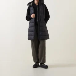 Best Cecilla Long Padded Gilet Women Coats & Jackets
