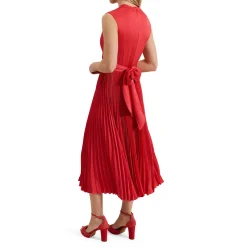 Celestia Pleated Dress Women Dresses