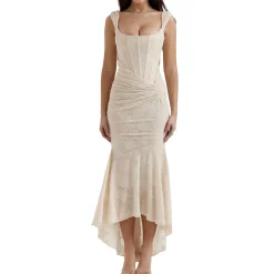 Clearance Cesca Floral Gown Women Dresses