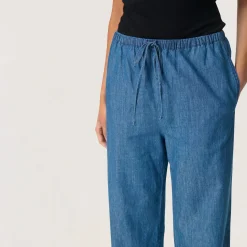 Best Chamy High-Rise Wide Leg Trousers Women Trousers & Shorts