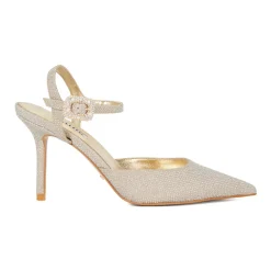 New Channel Buckle Pumps Women Heels