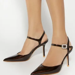 Online Channel Pointed Toe Heels Women Heels