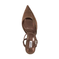 Hot Charismatic Embellished Mesh Pumps Women Heels