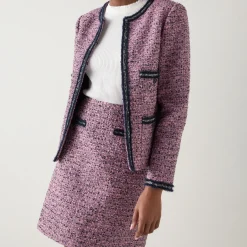 Hot Charlie Tweed Jacket Women Coats & Jackets