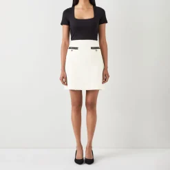 Best Charlie Tweed Skirt Women Skirts