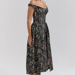 Best Charming Lace Off-The-Shoulder Gown Women Dresses