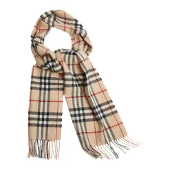 Online Check Lambswool Scarf Women Scarves